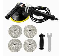 7-Inch Pneumatic Wet Polisher Air Stone Sander for Marble Granite Concrete
