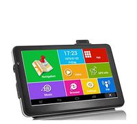 7" Inch Quad Core 16GB Car GPS Navigation Sat Na AV-IN Bluetooth WIFI FM Transmitter Bundle Free Maps Easy Installation(16Gandroid)