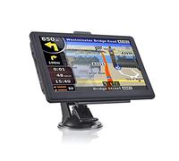 7" Inch Quad Core 8G/16G Car GPS Navigation Sat Na AV-IN Bluetooth WIFI FM Transmitter Bundle Free Maps Easy Installation(Android4.4 8G BT)