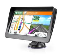 7 Inch Sat Nav, HD Touch Screen GPS Navigation for Cars Trucks with UK, Europe Maps, HGV Sat Nav Trucks, Lifetime Free Updates, Support Postcode Search, Speed Camera Alert, Voice Guidance, POI