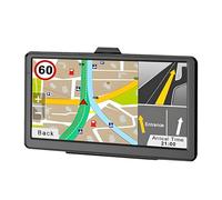 7 Inch Sat Nav UK for Car/Truck, 2025 Free Lifetime Maps, Speed & Low Bridge Warnings, 3D/2D Navigation, 8GB Storage, MP3/MP4 Player, FM Transmitter, Voice Guidance in 30 Languages (X20-4)