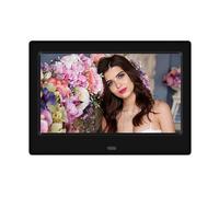7 Inch Screen HD Digital Photo Frame Electronic Album Full Function Photo Player External Computer Or Hard Disk U Disk Easy Share(Black)