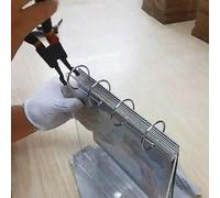 7-Inch Snap Ring Pliers Set - 4-Piece Internal/External Circlip Pliers with Bent & Straight Tips, Carbon Steel Construction, Non-Slip PVC Handles