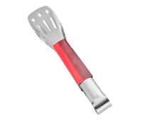 7 Inch Stainless Steel Food Tongs, Ergonomic Architecture Tongs Provides Secure and Comfortable Grip, Versatility Food Tongs for Grilling, Baking, Serving (7 Inch Small Size)