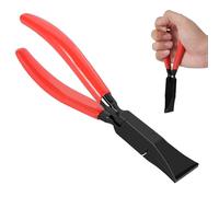 7 Inch Steel Sewing Pliers/Bender, Sheet Metal Sewing Pliers with Ergonomic Handle for Bending and Flattening Sheet Metal Hand Tool (A)