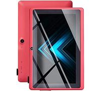 7 Inch Tablet,Android 8.1,Slate HD IPS Display,Quad-Core Processor,8MP+13MP,Wi-Fi,GPS,FM,OTG,Double Speaker Sound Cavity.Pink,Red,Black,Blue,Grey.,A,32GB