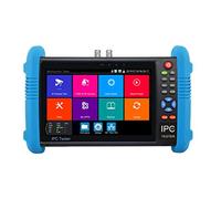 7 Inch Touch Screen 5 in 1 CCTV Tester Support Upt to 4K IP Camera & 720P/1080P/3.0mp/4.0mp/5.0 Megapixel AHD, TVI, CVI & CVBS Analog Camera, with Keyboard/IP Discovery/Compatible ONVIF/WiFi/APP