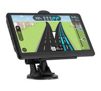 7-Inch Touch Screen GPS Navigation for Car, Truck and RV with 2025 Maps - Speed and Red Light Warning Alerts - Free Lifetime Map Updates