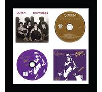 7 Inch Vinyl Record Frame for 2 Records and 2 Album Covers | Wall Display Music Memorabilia Frame 14 x 14 Inch With Perspex Front And MDF Backing | Black