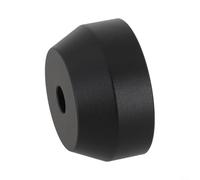 7 Inch Vinyl Turntable Center Adapter Aluminum 45 RPM Record Accessory, Lightweight And Compact For DJs And Home Use(Black)