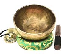 7 Inches Antique Hand Hammered Tibetan Meditation Singing Bowl for Relaxing, Sound Bath, Mindfullness and Wellness - Yoga Old Bowl
