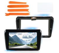 7 Inches for Mazda 3 2017 2018 Screen Replacement Display Glass for Mazda 3 Sport 2017 2018 Radio Car Touch Screen Digitizer Navigation Replace Number B61A611J0, B61A611J0A with Repair Tools