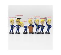 (7# INTELLIGENCE) 5" Fallout 4 Vault Boy Figure Tech 111 Bobbleheads Series Collectible Model Toy