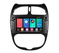 7" IPS Android 15 Car Stereo Radio for Peugeot 206 206CC 206SW 2000-2008,with Carplay Android Auto Bluetooth GPS FM RDS Radio Multimedia-Player(8core(8G+256G))
