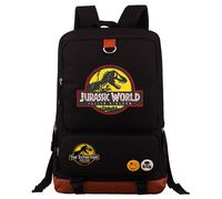 (7) Jurassic World Park Backpack - Multi-functional Rucksack For Travel, School