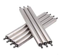 7 k Heavy Du Steel Conveyor Rollers 1" 1.3" 1.5" 2" 2.4" Diameter 39.4" Length Ideal for Fac Goods Transfer and Transportat Soluts
