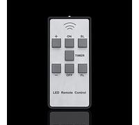 7-Key LED Candle Remote Control, PChero 1pc CR2025 Battery Operated Remote Replacement for LED Rechargeable Tealight Remote & Waterproof Christmas Taper Candles Remote