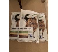 Perfect Fit Senior 7+ Complete Dry Cat Food for Senior Cats Aged 7+ Years, Rich in Chicken, 1 Bag (7 kg)