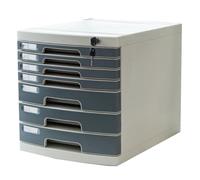 7-Layer Desktop nizer with Lock, Multi-Document Storage Drawer, Safe File Cabinet for Home Office & School, File Holder for Letter/A4 Paper