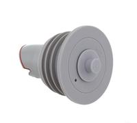 7-Layer Silicone Drain Pipe Seal For Ring, Anti-Odor Valve | Grey, Fits 35-75mm Pipes, Kitchen Bath Sink, Auto Rebound, Leak for proof, Barrier