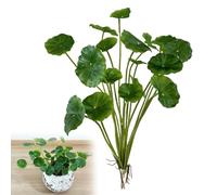 7 Leaf Lotus - Seven Leaf Lotus, 7 Leaf Lotus Flower, Seven Leaf Lotus Plant, Simulated Lotus Leaf Decor, Artificial Lotus Leaf Plastic Flowers for Decoration (1Pcs)