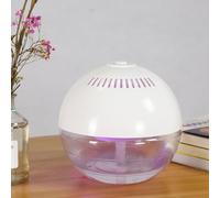 7 LED Night Light Air Purifier, Portable Aromatherapy Air Revitaliser, 10W Purification Ball With Colour Changing Light, For Bedrooms, Living Rooms, Offices, Refreshing Your Spaces