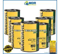 7 LT Engine Oil Bardahl Technos Xfs C2 C3 5W30 - 7 Liters