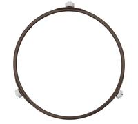 7" Microwave Turntable Ring with 14 mm Rollers, 7 Inch Microwave Oven Glass Plate Rotating Tray Support, Glass Plate Rotating Roller Ring, Ring Outer Diameter 7 Inch, Roller Height 14 mm ,Brown