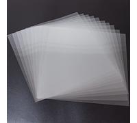 7 Mil Blank Mylar Stencil Sheet (10Pcs),12 x 12 Inch Clear Plastic Sheets, Acetate Sheets for Crafts, Plastic Sheets for Cutting Machine, PET Stencil Material
