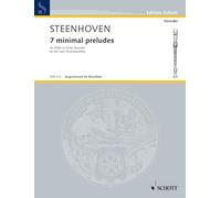 7 minimal preludes: alto- or tenor recorder.