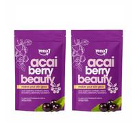 7-Mixed Berry Acai Drink Mix - Instant Dissolve Powder | Single-Serve Packets, Instant Dissolve Acai Berry Mix, For Drinks, Yogurt, Or Breakfast Bowls.