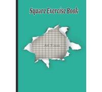 7 mm Square Exercise Book A4: Maths Exercise Book 7mm Squares A4, 7 mm (0.7 cm) Squared Paper Notebook for Maths and Sciense, Graph, Quilting