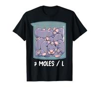 7 Moles per Litre Funny Chemistry Molarity Chemist Teacher T-Shirt