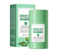 7 Natural Clay Mask Stick Collection - Deep Pore Cleansing, Purifying & Soothing - Ocean, Green Tea, Turmeric, Mugwort & More for All Skin Types(Green Tea)