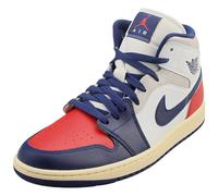 Nike Air Jordan 1 Mid Men's Shoes - White 7