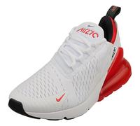 (7) Nike Air Max 270 Mens Fashion Trainers in White Red