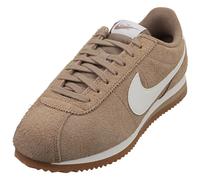 (7) Nike Cortez Vintage Womens Fashion Trainers in Mink Brown White
