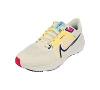Nike Air Zoom Pegasus 40 Womens Running Shoes 7 White/Deep Royal Blue