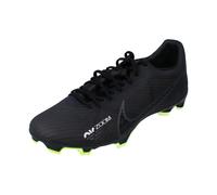 Nike Men's Mercurial Zoom Vapor 15 Academy MG Sneaker, Black/DK Smoke Grey-Summit White-Volt, 7 UK