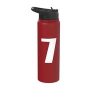7 Number Funny Meme Six Seven Matching Stainless Steel Insulated Water Bottle