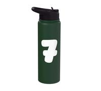 7 Number Six Seven 67 Gen Alpha Slang T Funny Meme Matching Stainless Steel Insulated Water Bottle