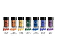 7 NYX Pigments Eyeshadow Powder Vivid Color "Rainbow Set" Joy's cosmetics
