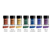 7 NYX Pigments Eyeshadow Powder Vivid Color "Rainbow Set" Joy's cosmetics