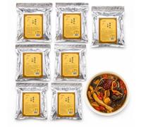 7 Pack 100g Colorful Mushroom Soup Mix - Rich Flavor, Easy Prep For Family Meals, Hot Pot, And Camping