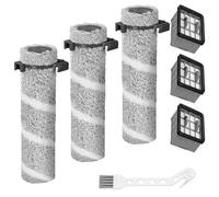 7 Pack Brush and Filter Replacement Kit Compatible with Bissell Cross Wave Omni Force Edge Cordless Wet Dry Vacuum 3930F/3933/V2/3999Z, High-Performance Multi-Surface Hard Floor Cleaner Accessories