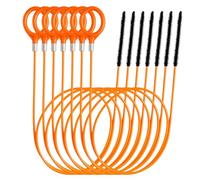 7 Pack Drain Snake, 32 Inch Flexible Drain Unblocker Tool, Durable Drain Cleaner for Toilet Bathtub Shower Bathroom Drains Pipe Clogged Cleaning Tool