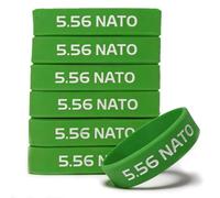 7 Pack Elastic Magazine Identification Bands, Color-Coded Marking Loops for 5.56/7.62 NATO Magazine Marking Bands, Outdoor Equipment Organizer Accessory