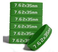 7 Pack Elastic Magazine Identification Bands, Color-Coded Marking Loops for 5.56/7.62 NATO Magazine Marking Bands, Outdoor Equipment Organizer Accessory