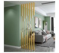 7-Pack Metal Room Divider Slats 2.5ft-9.9ft Adjustable Height Ceiling to Floor Partit Post Slish Black White d Modern Sn (d 8.3ft/99.6"/253cm)
