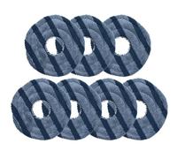 7 Pack Mop Pads Compatible with eufy X10 Pro Omni / X9 Pro Robot Vacuum Cleaner, Spin Cleaning Pads Replacement Accessories Set